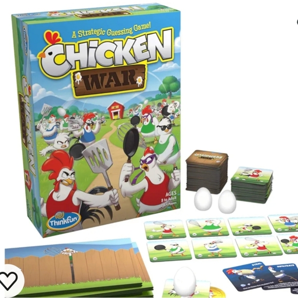 NWOT Chicken War board game - Picture 7 of 7